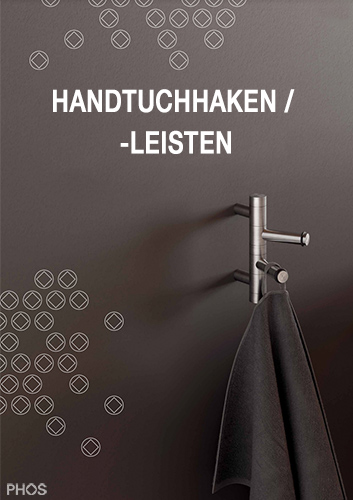 Handtuchhaken und Handtuchleisten von PHOS Edelstahl Design