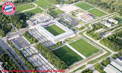 Campus FC-Bayern München Foto: FC-Bayern Münschen Campus Website