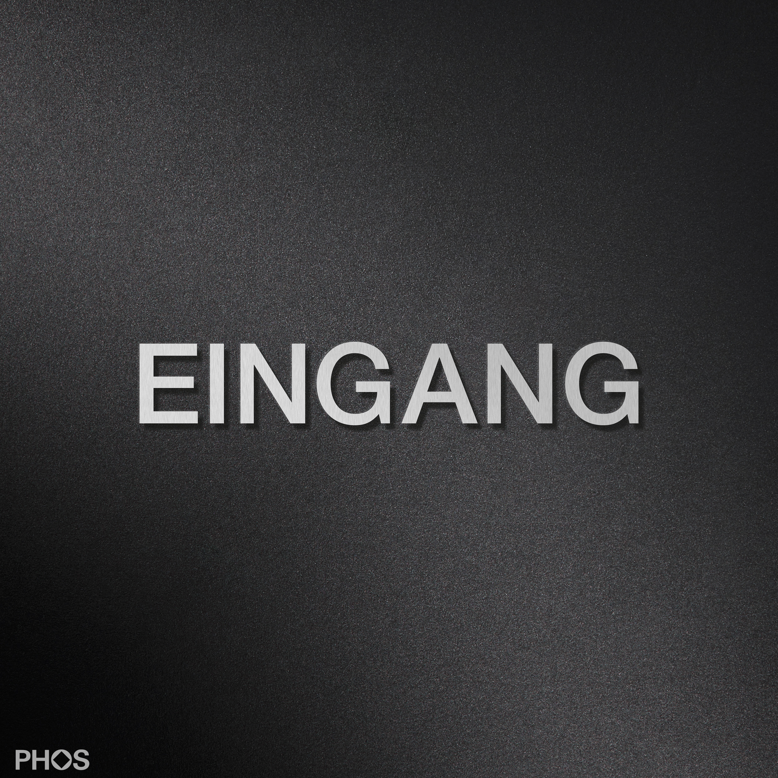 Schriftzug EINGANG, 60 mm, selbstklebend
