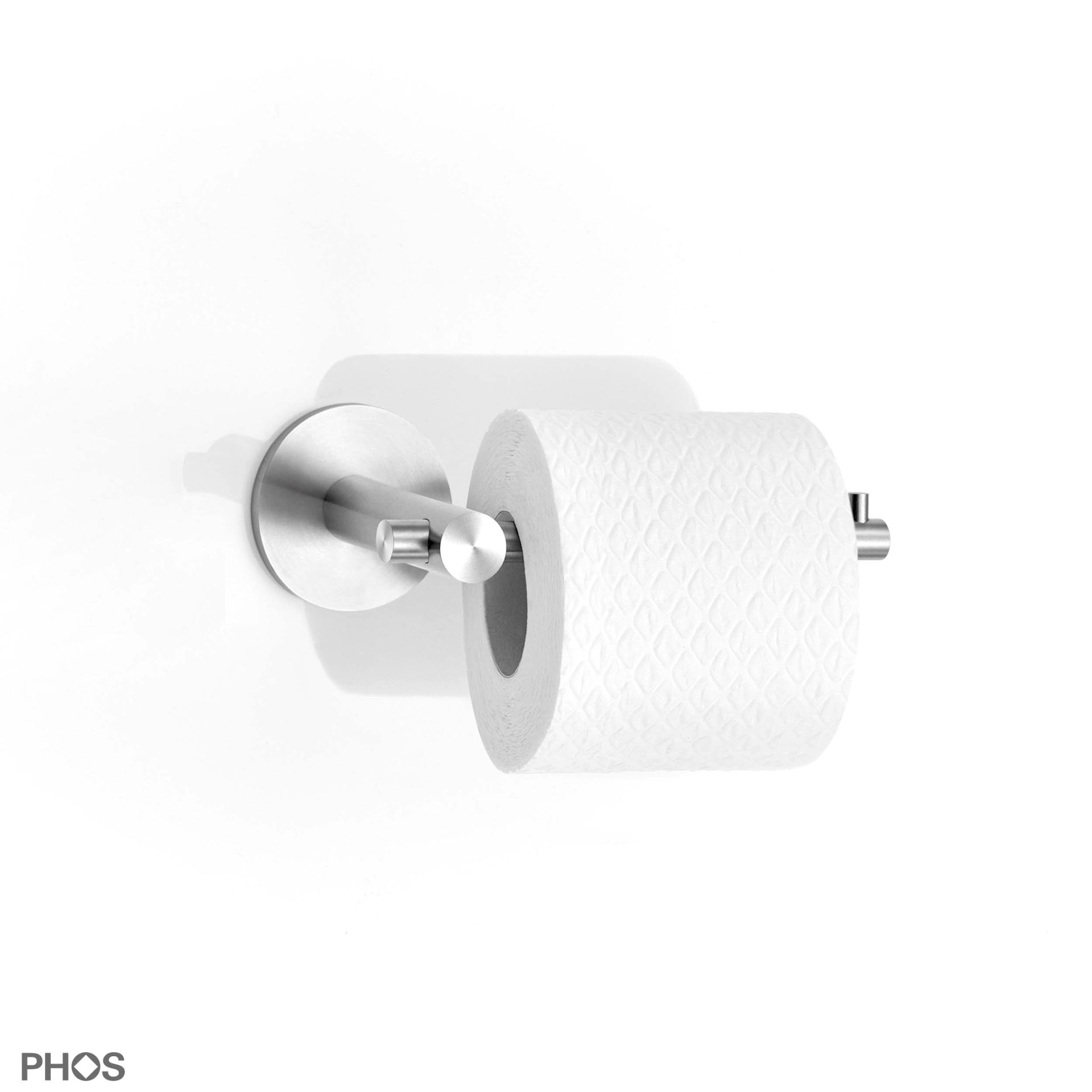 WC-Toilettenpapierhalter aus Edelstahl - verklebt