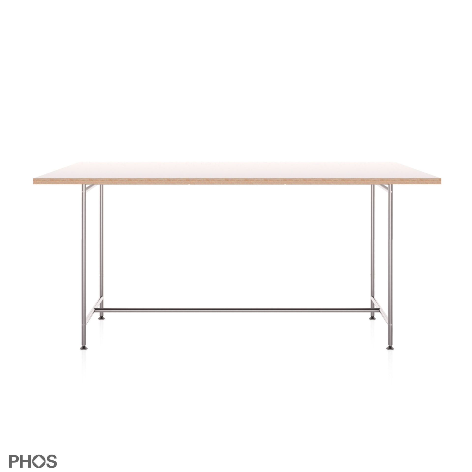 Karlsruher Tisch - Esstisch - weiß - 160x80 cm