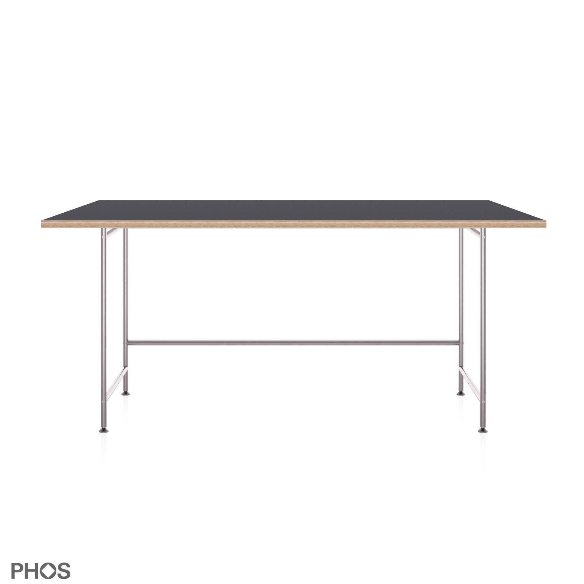 Karlsruher Tisch - Schreibtisch mit Linoleumplatte - 160x80 cm