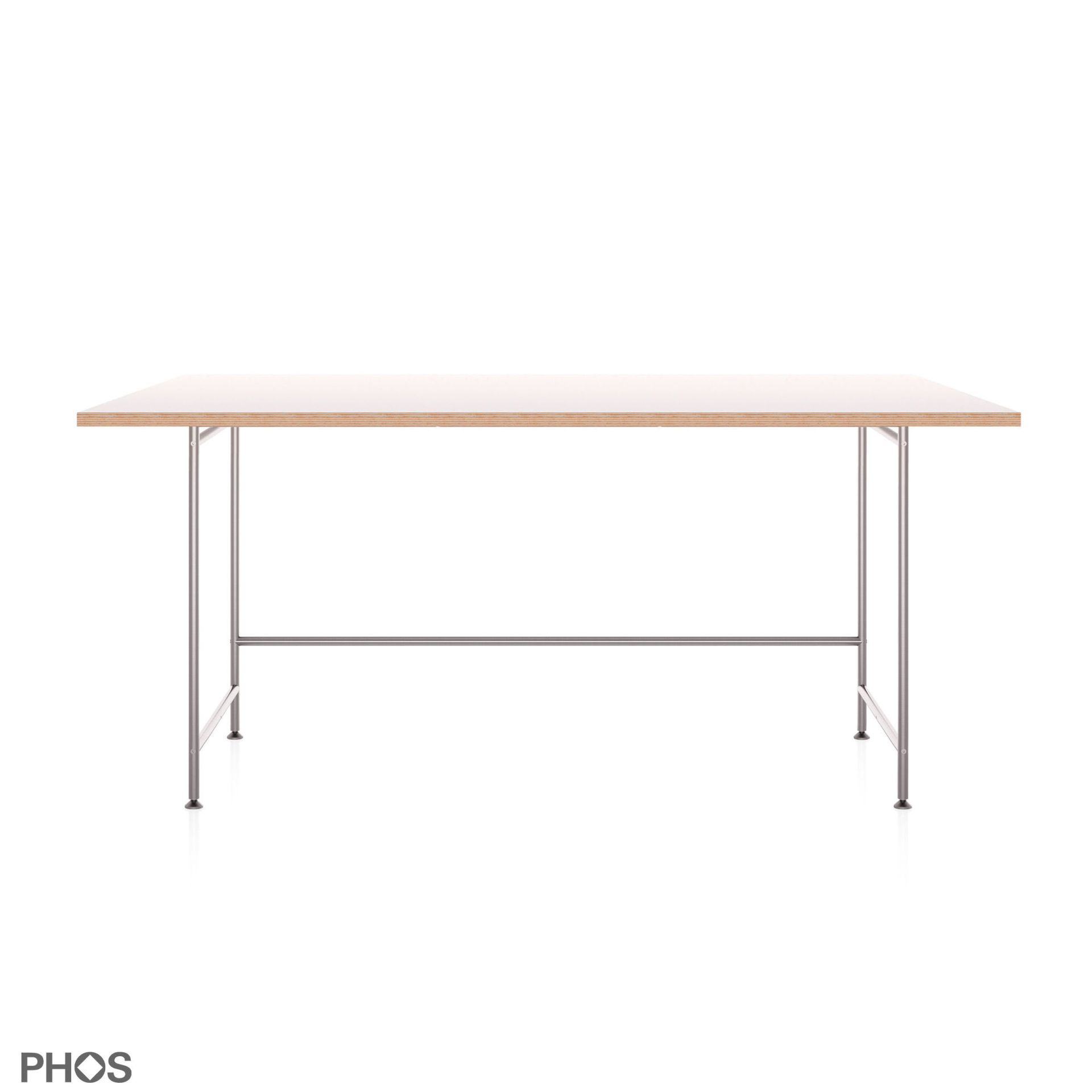 Karlsruher Tisch - Schreibtisch - weiß - 160x80 cm
